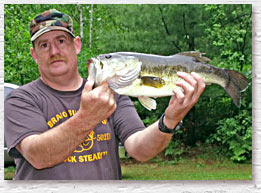 Broken Bow camper with bass